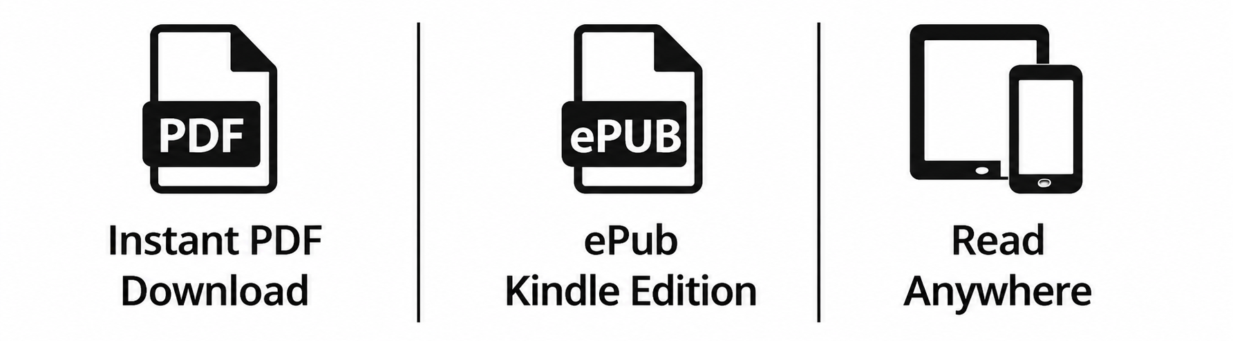 Instant PDF download, ePub Kindle edition, and read anywhere